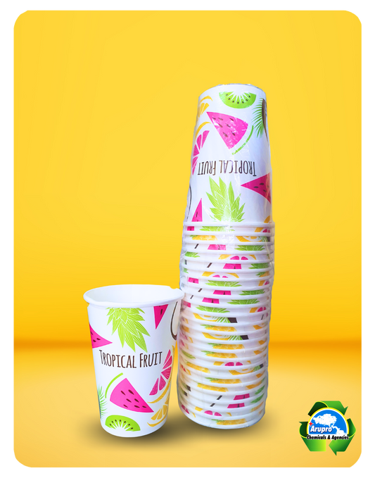 DISPOSABLE CUPS  - TROPICAL FRUIT  - 16oz