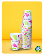 DISPOSABLE CUPS  - TROPICAL FRUIT  - 16oz