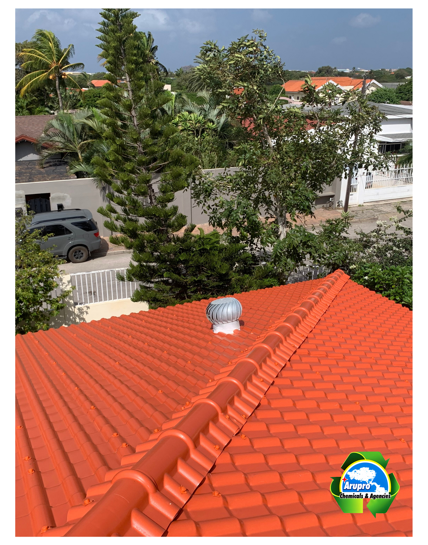 ASA ORANGE  ROOFSHEETS - 2.3mm