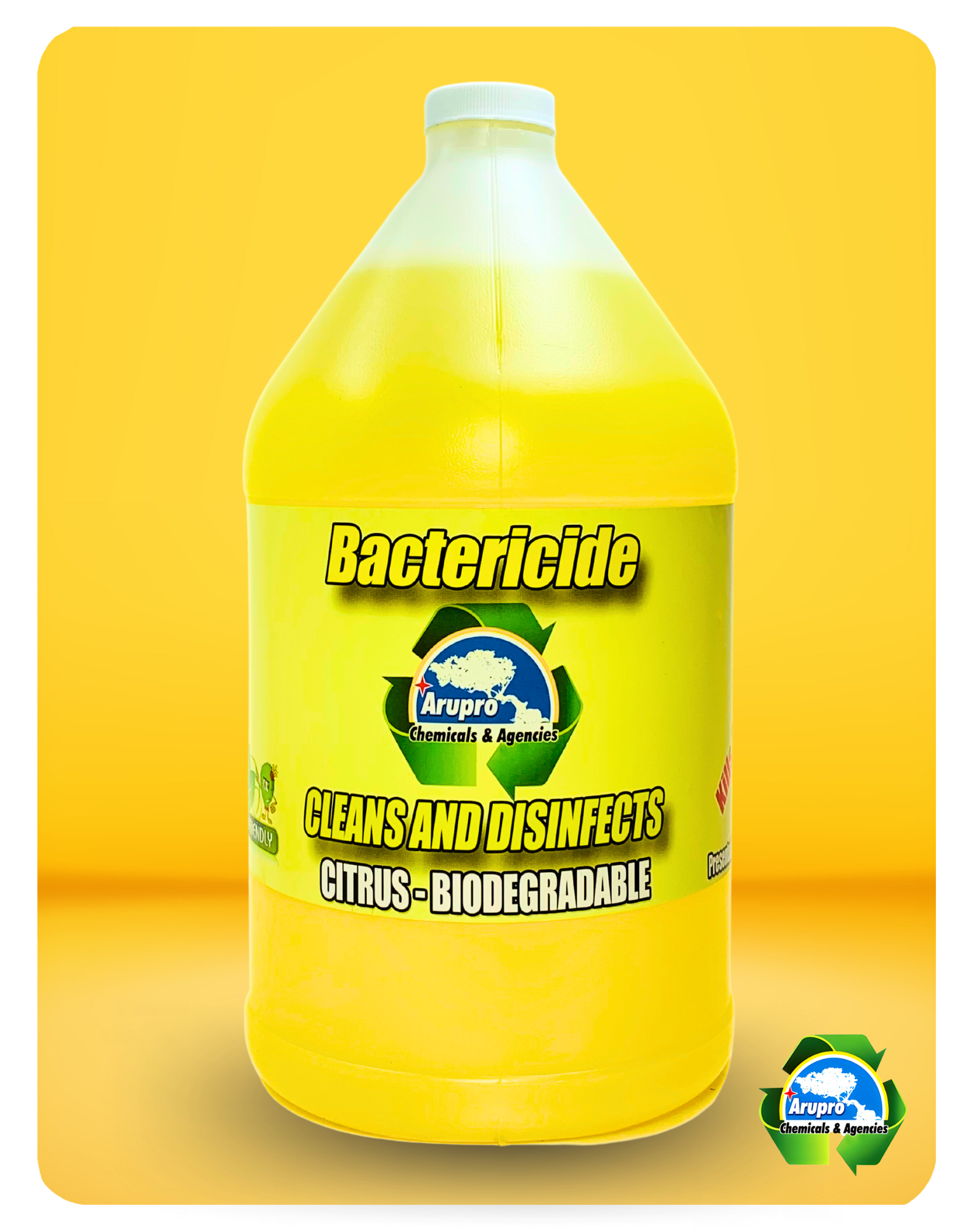 Bactericidal Solution BACTERICIDE CITRUS - GALLON – ARUPRO CORPORATION N.V.