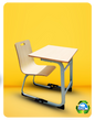 ARUPRO - SCHOOL DESK & CHAIR-A1