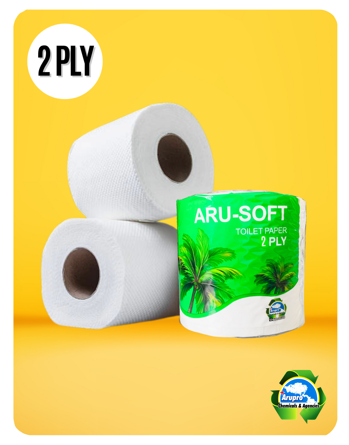 ARU-SOFT TOILET PAPER - 2PLY