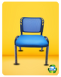 ARUPRO - WAITING ROOM GUEST CHAIR - MESH BACKREST