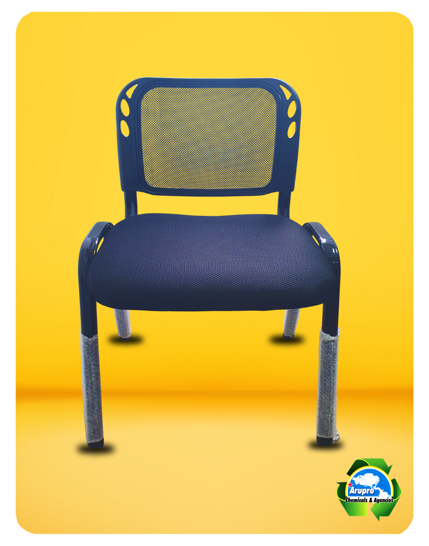 ARUPRO - WAITING ROOM GUEST CHAIR - MESH BACKREST