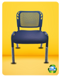 ARUPRO - WAITING ROOM GUEST CHAIR - MESH BACKREST