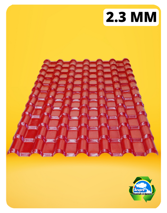 ASA RED ROOFSHEETS - 2.3mm