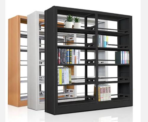 Book shelves for library