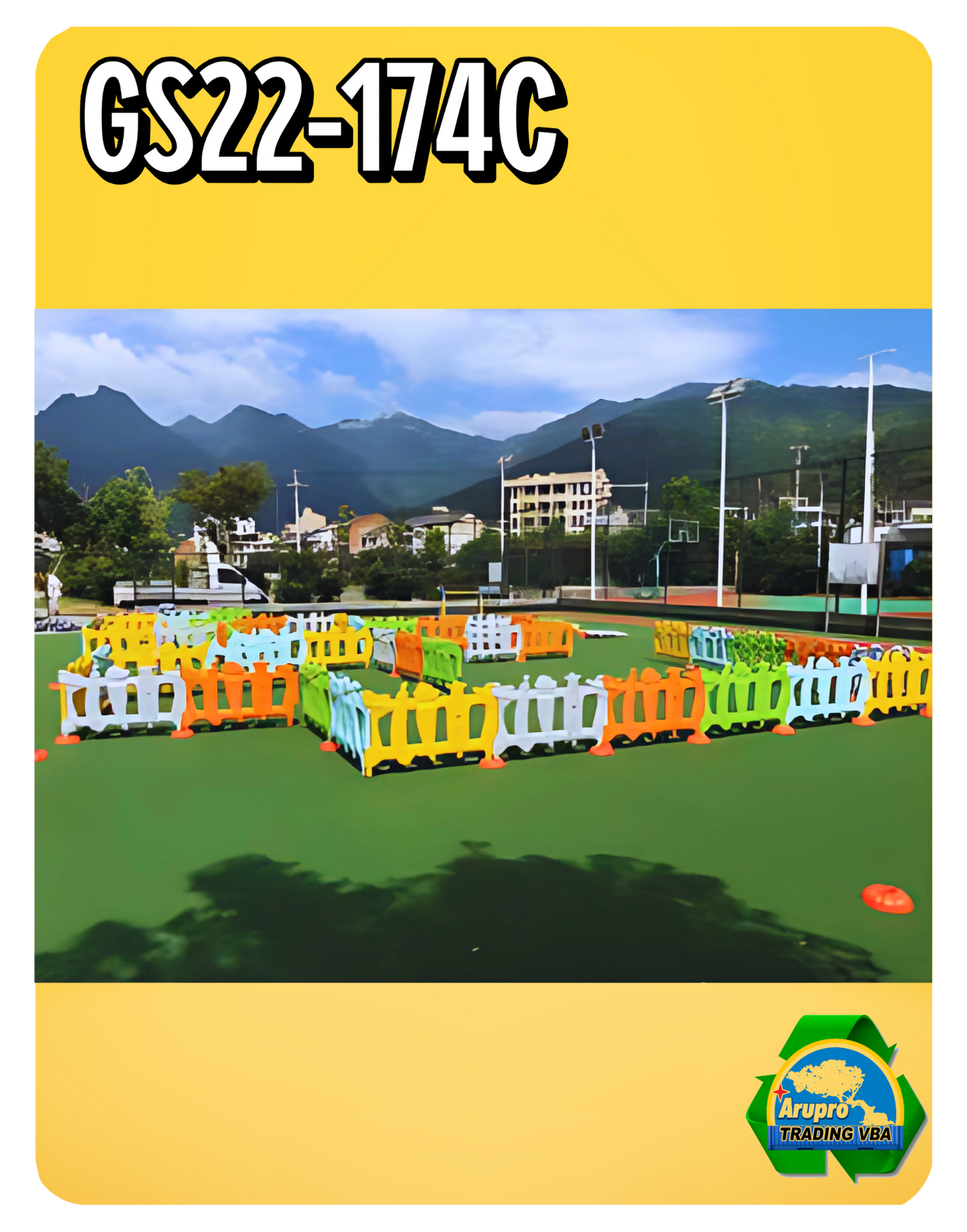PLAYGROUND - PLASTIC TOY (GS22-174C)