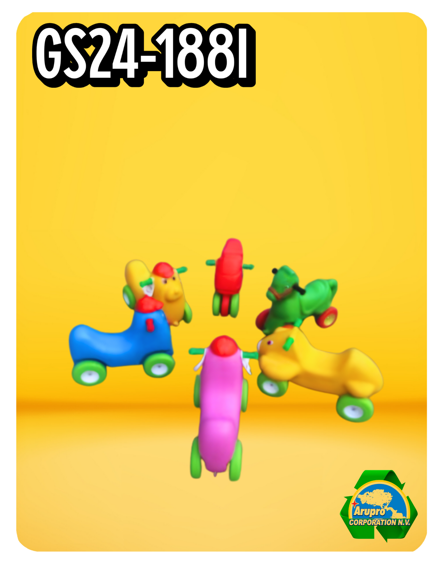 PLAYGROUND - PLASTIC TOY (GS24-188I) PRE ORDER