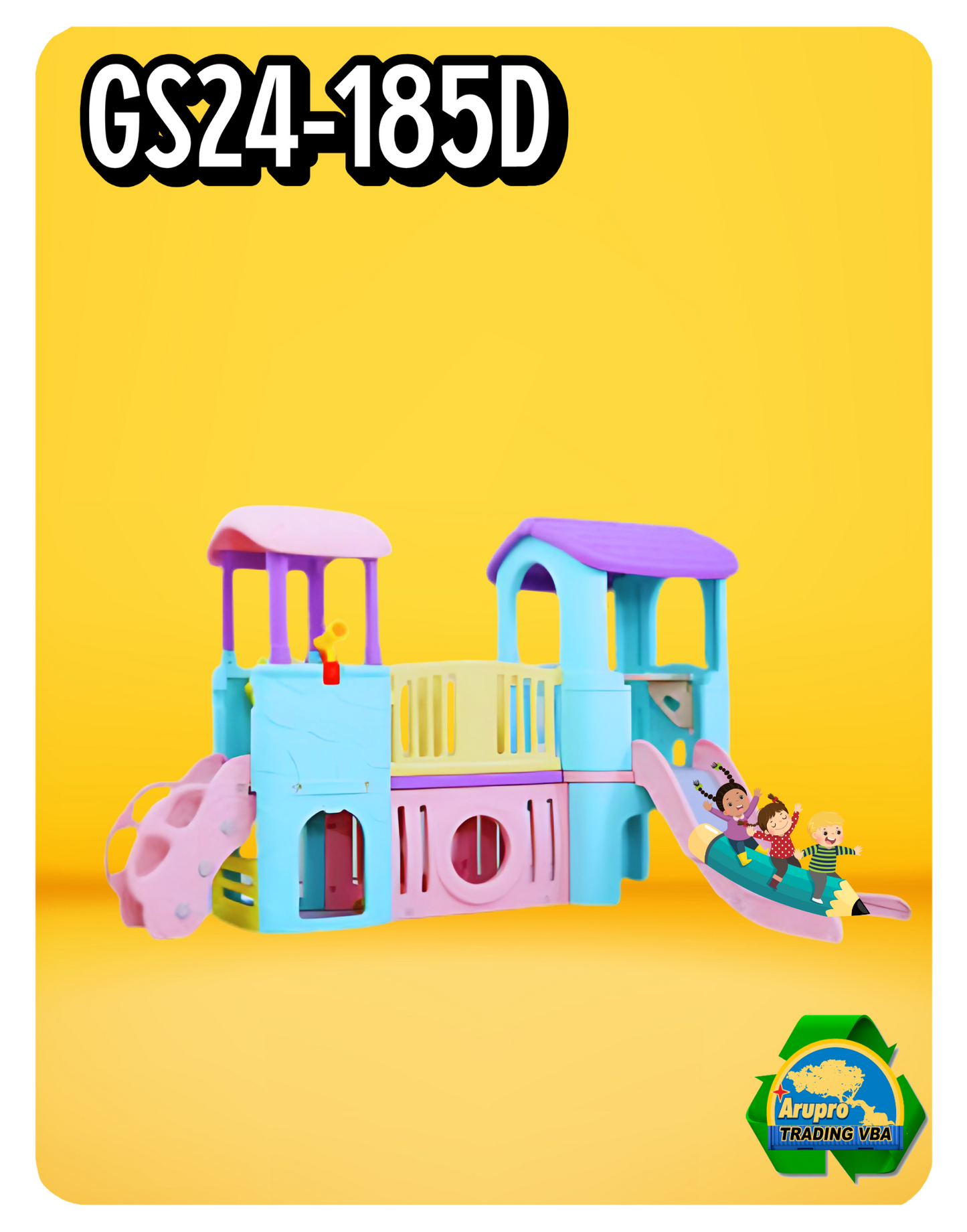PLAYGROUND - PLASTIC TOY (GS24-185D) PRE ORDER