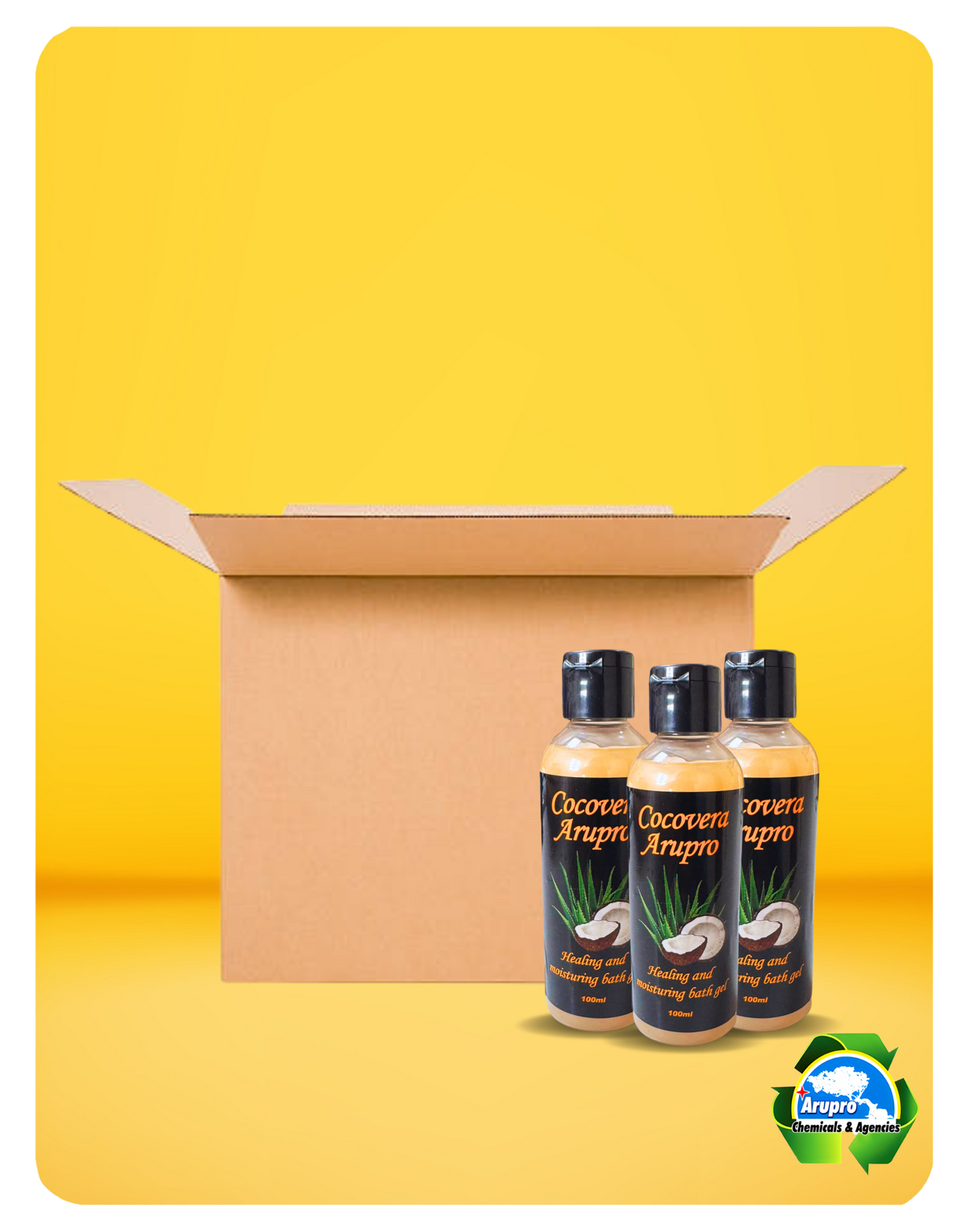 BATHGEL COCOVERA - 100ML BOTTLE