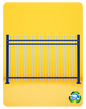 STEEL SECURITY FENCE PANEL 2x3m (PRE-ORDER)