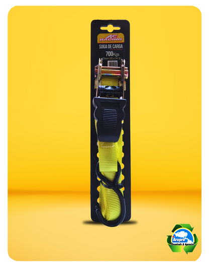 ARUPRO -  MOORING ROPE WITH RATCHET - 1PIECE YELLOW COLOR