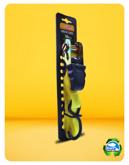 ARUPRO -  MOORING ROPE WITH RATCHET - 1PIECE YELLOW COLOR
