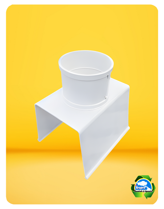 U-PVC OUTLET BUTT JOINT - GUTTER(3.0mm)
