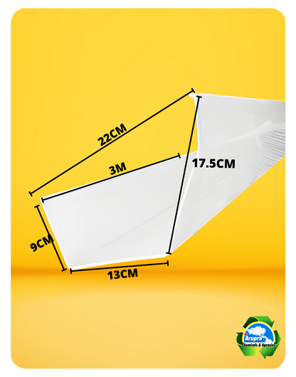 G-PVC 3 METERS ROOF GUTTERS - 3.0mm