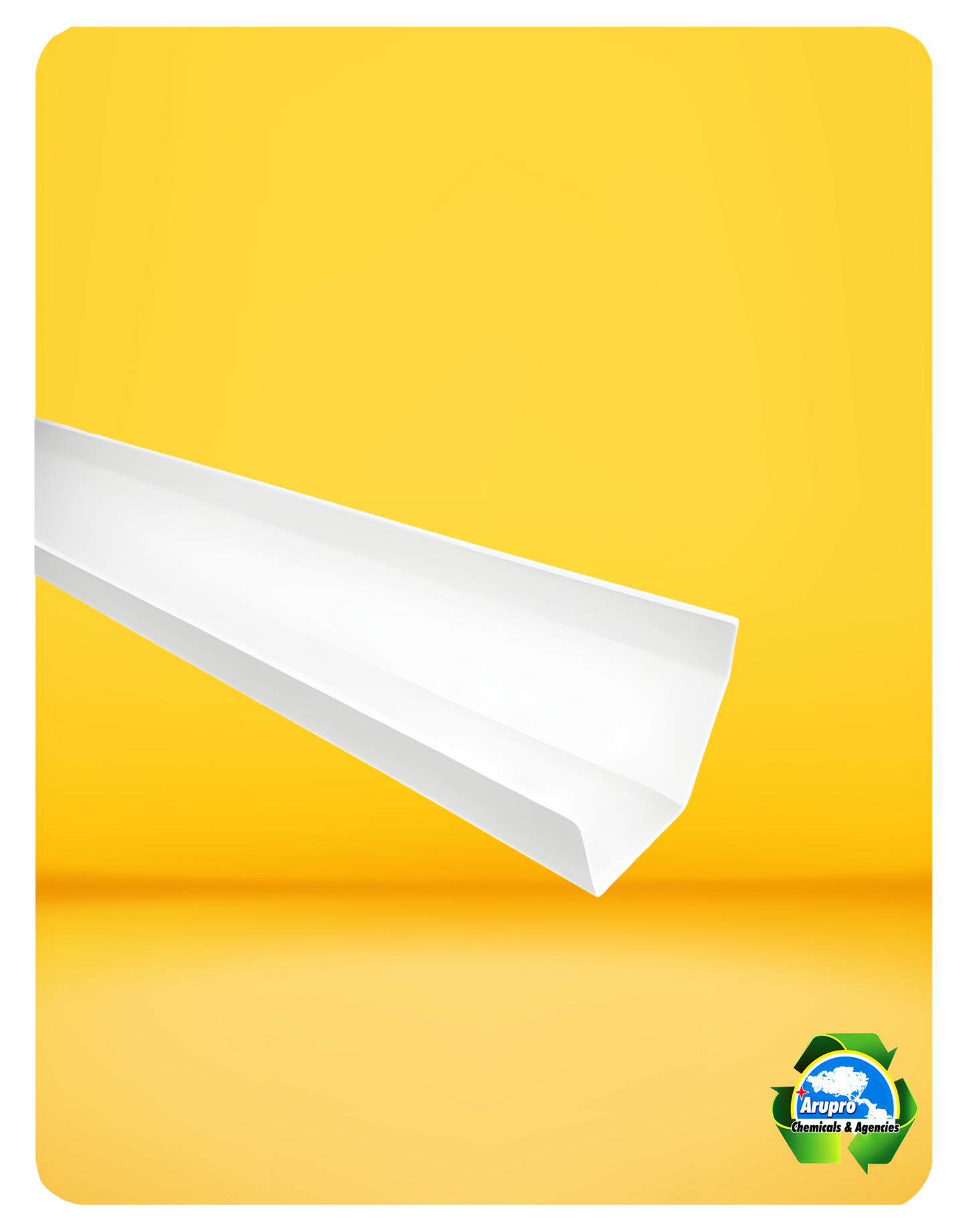 G-PVC 3 METERS ROOF GUTTERS - 3.0mm