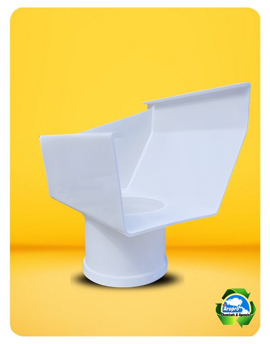 G-PVC OUTLET CAP - RIGTH - GUTTER(3.0mm)