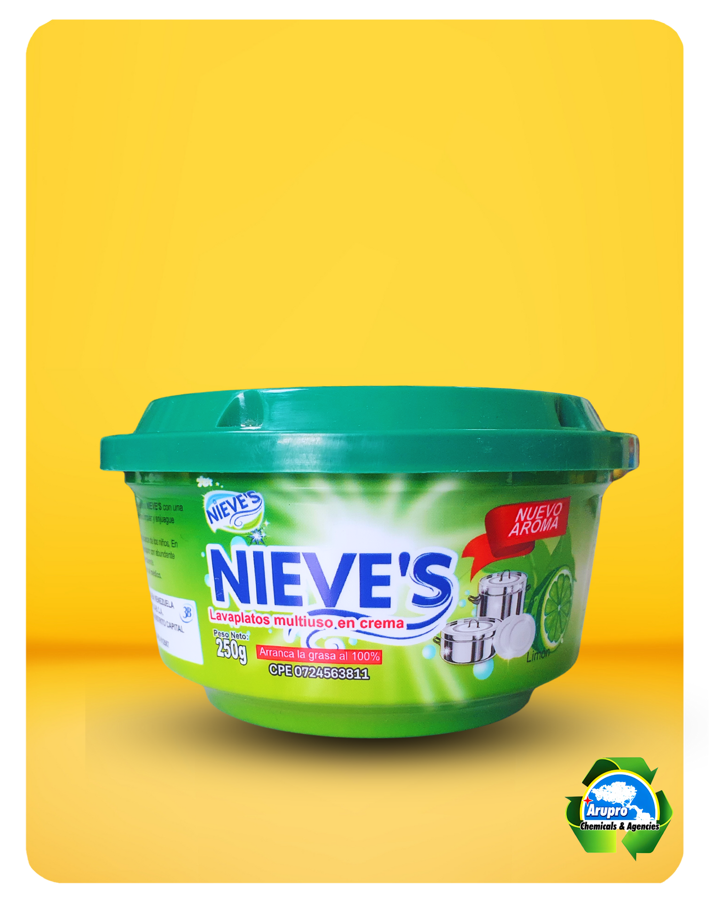 NIEVE'S - CREAM DISHWASHER LEMON - 250G