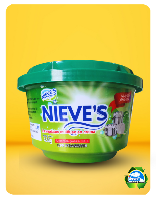 NIEVE'S - CREAM DISHWASHER LEMON - 450G