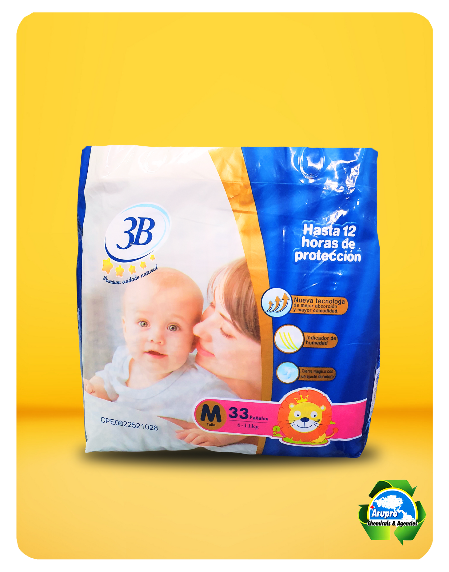 3B PREMIUM DIAPER SUITCASE - SIZE MEDIUM