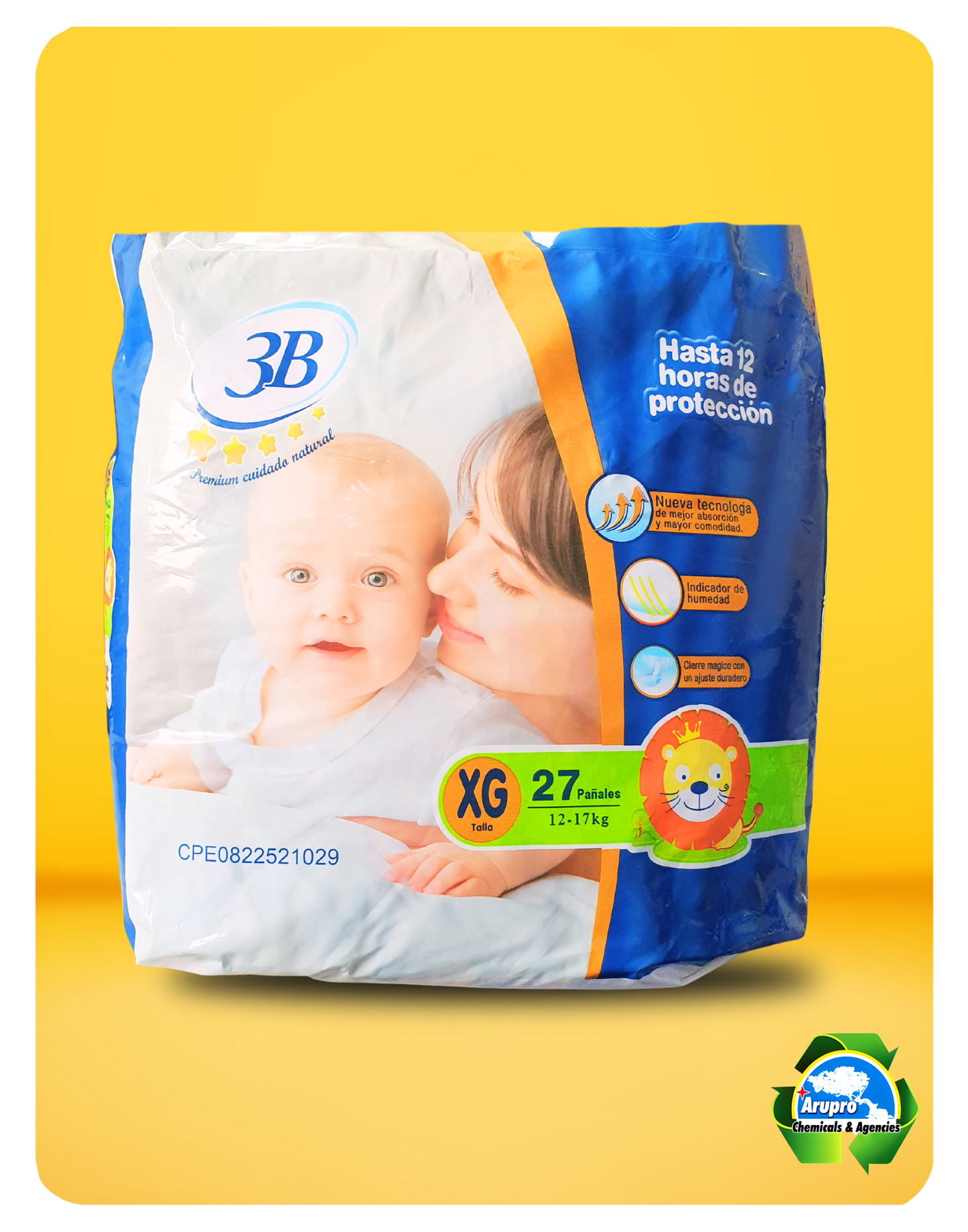 3B PREMIUM DIAPER SUITCASE - SIZE EXTRA LARGE