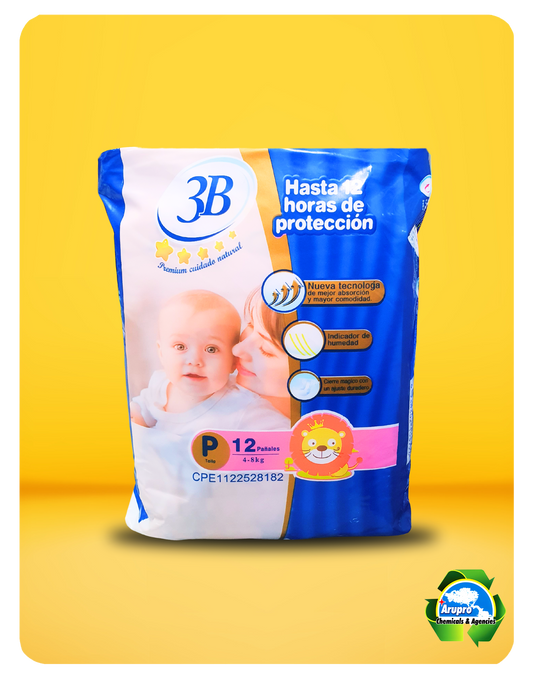 3B PREMIUM DIAPER PACK - SMALL SIZE