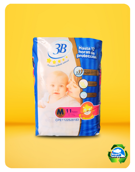 3B PREMIUM DIAPER PACK - MEDIUM SIZE