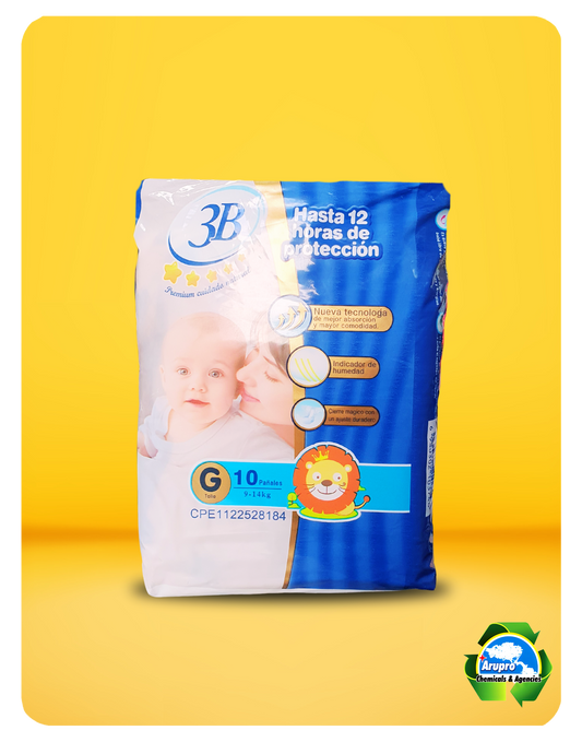 3B PREMIUM DIAPER PACK - LARGE SIZE