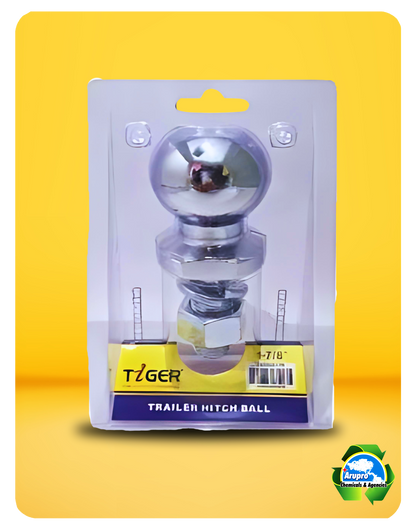 ARUPRO CHROME TRAILER HITCH BALL - 1" 7/8