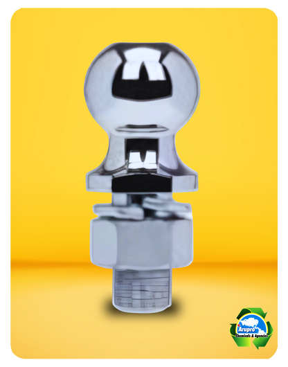 ARUPRO CHROME TRAILER HITCH BALL - 2"