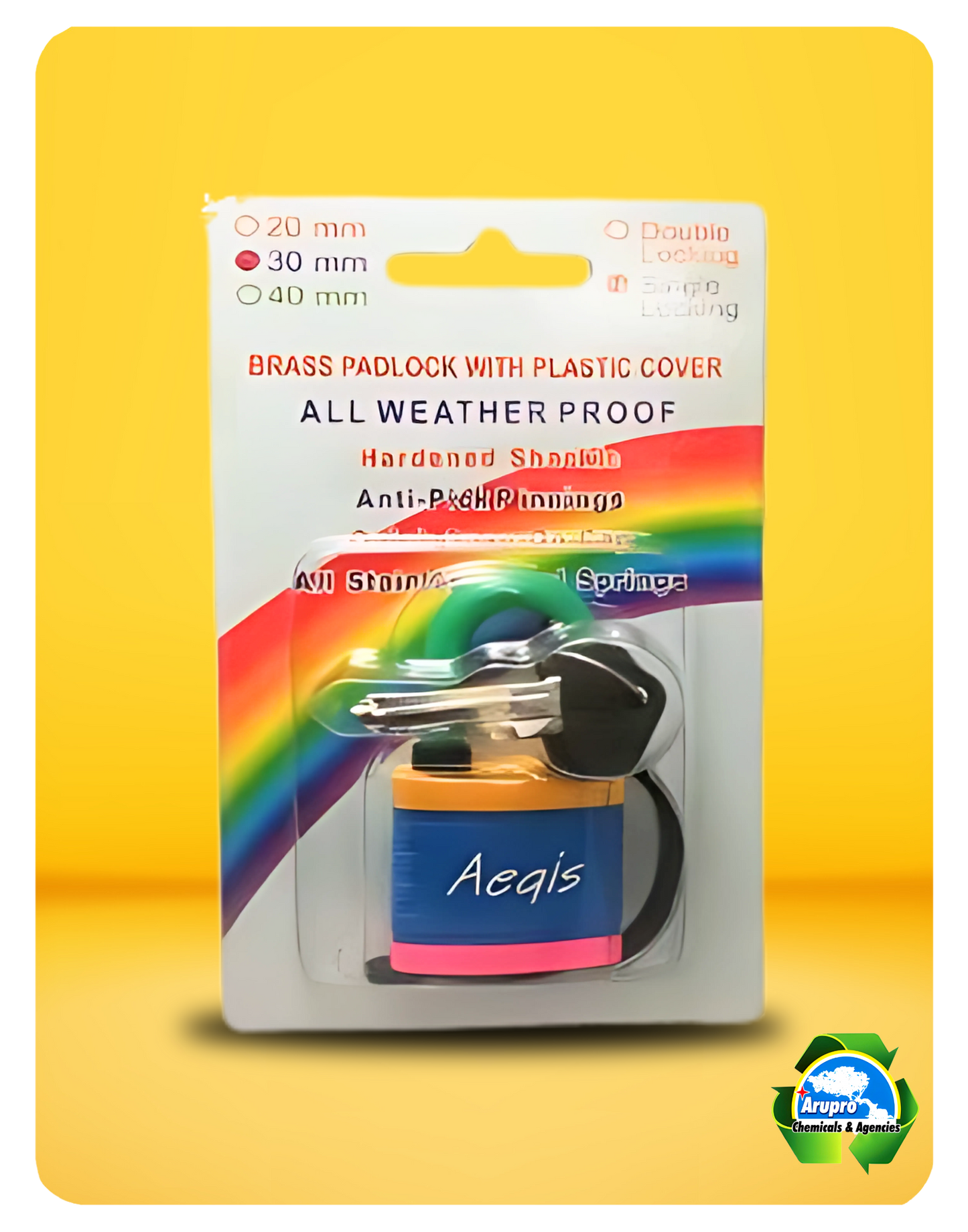 ARUPRO - AEGIS PADLOCK MULTICOLOR PROTECTOR
