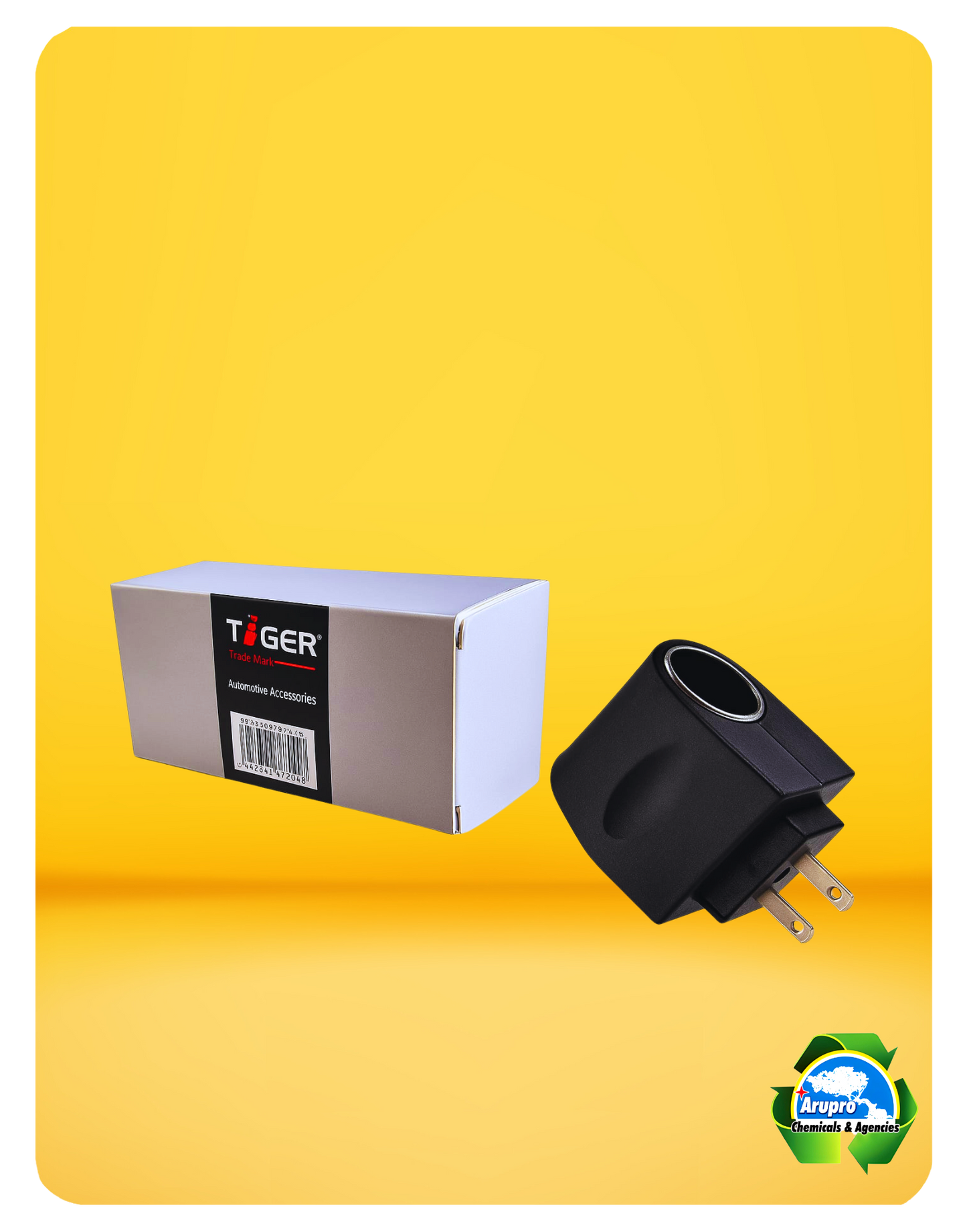ARUPRO - INVERTER PLUG 110ACV A 12DCV 0.5AMPS