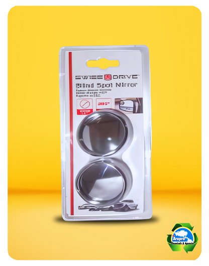 ARUPRO - ROUND CHROME BLIND SPOT MIRROR 360°