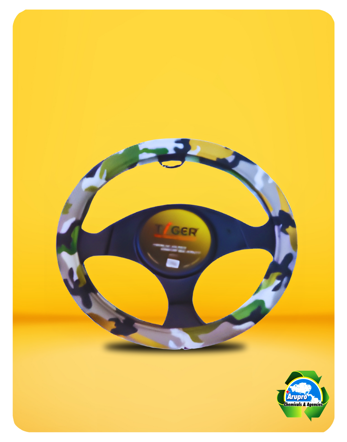 ARUPRO - STEERING WHEEL COVER COLOR CAMOUFLAGE SYNTHETIC