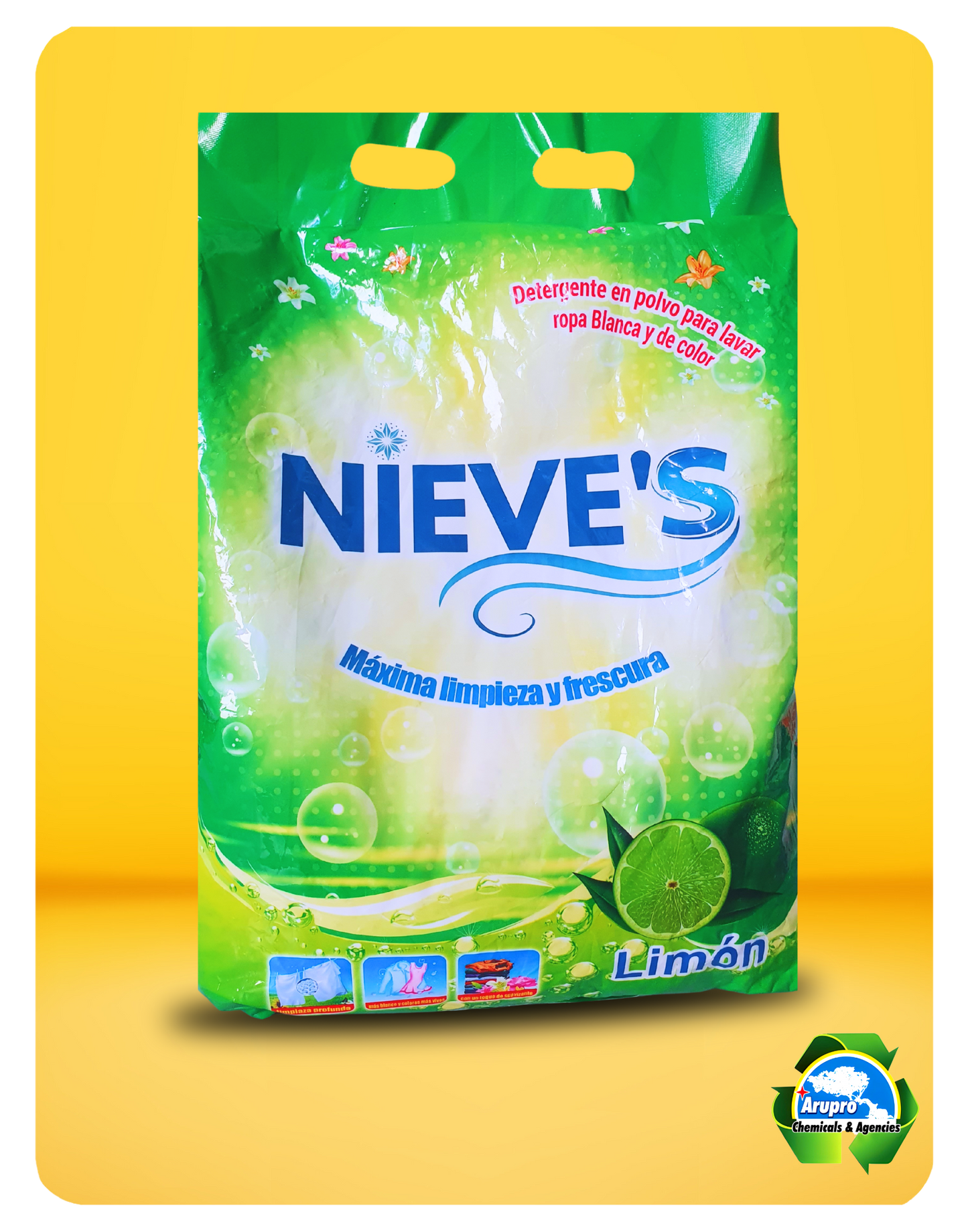 NIEVES - POWDERED DETERGENT - 1KG LEMON