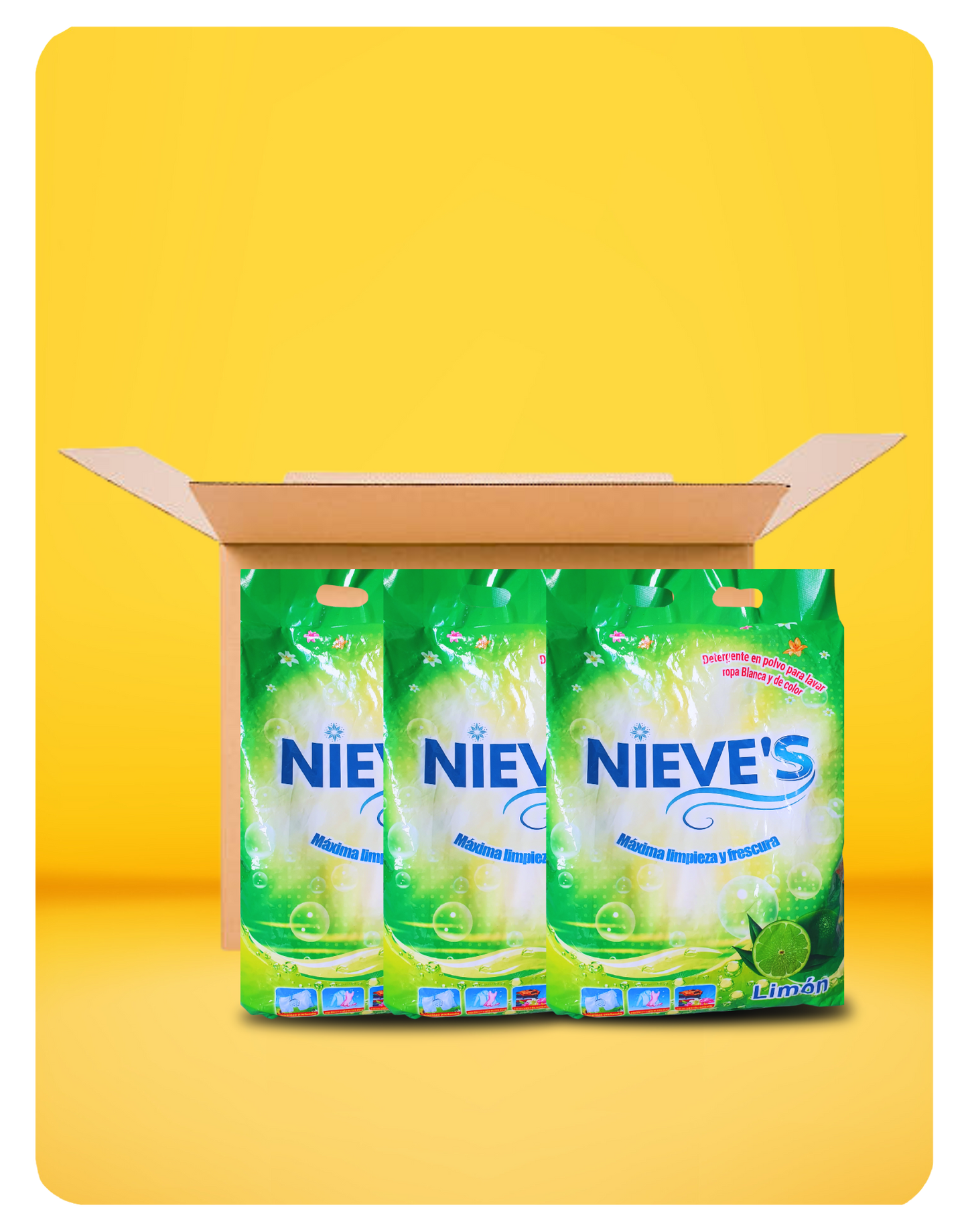 NIEVES - POWDERED DETERGENT - 1KG LEMON