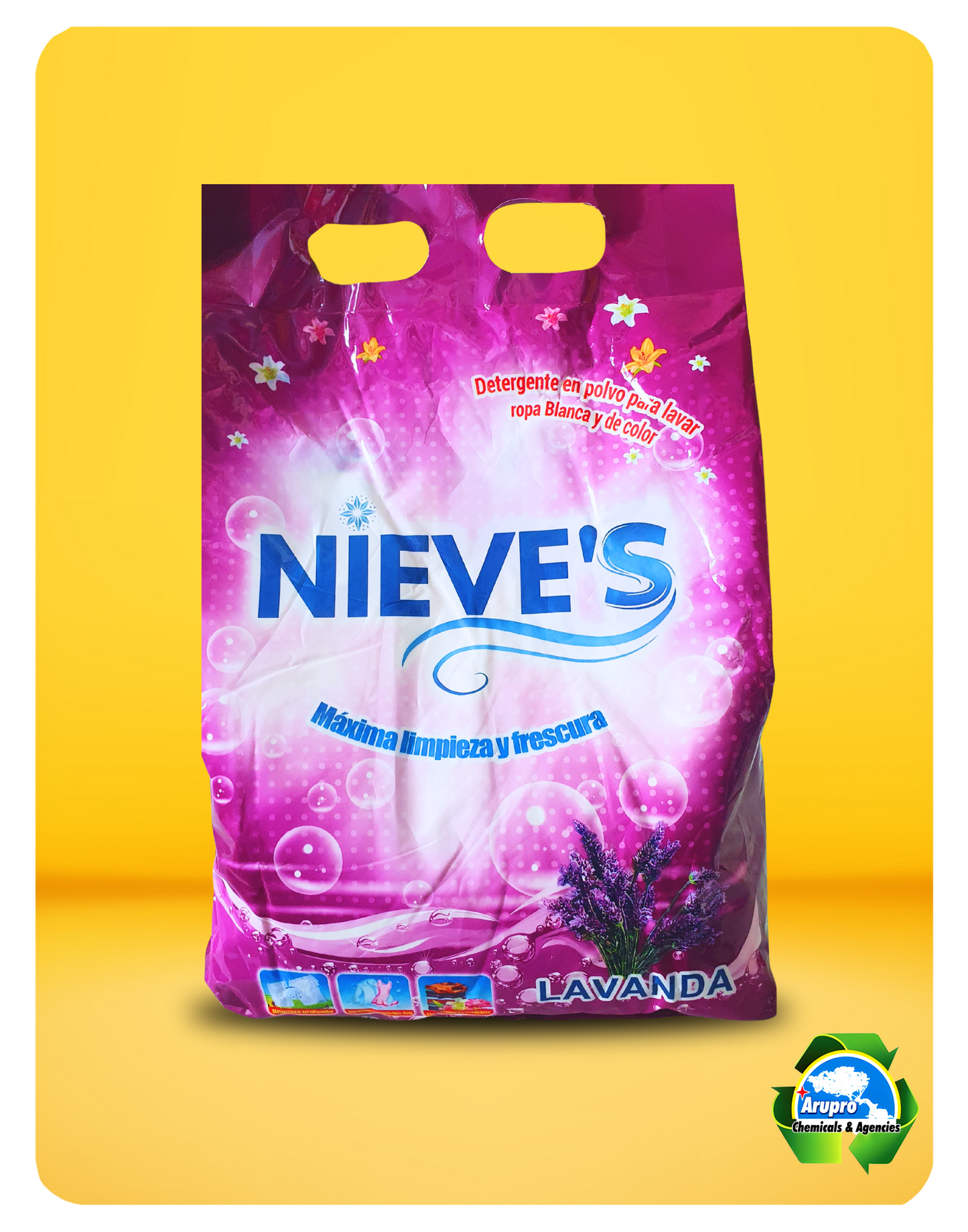 NIEVES - POWDERED DETERGENT - 1KG LAVENDER