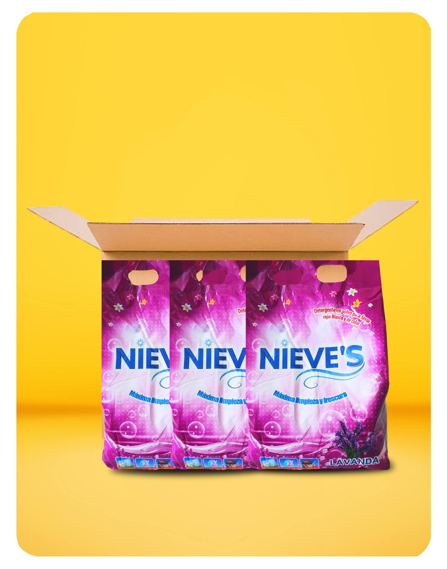 NIEVES - POWDERED DETERGENT - 1KG LAVENDER