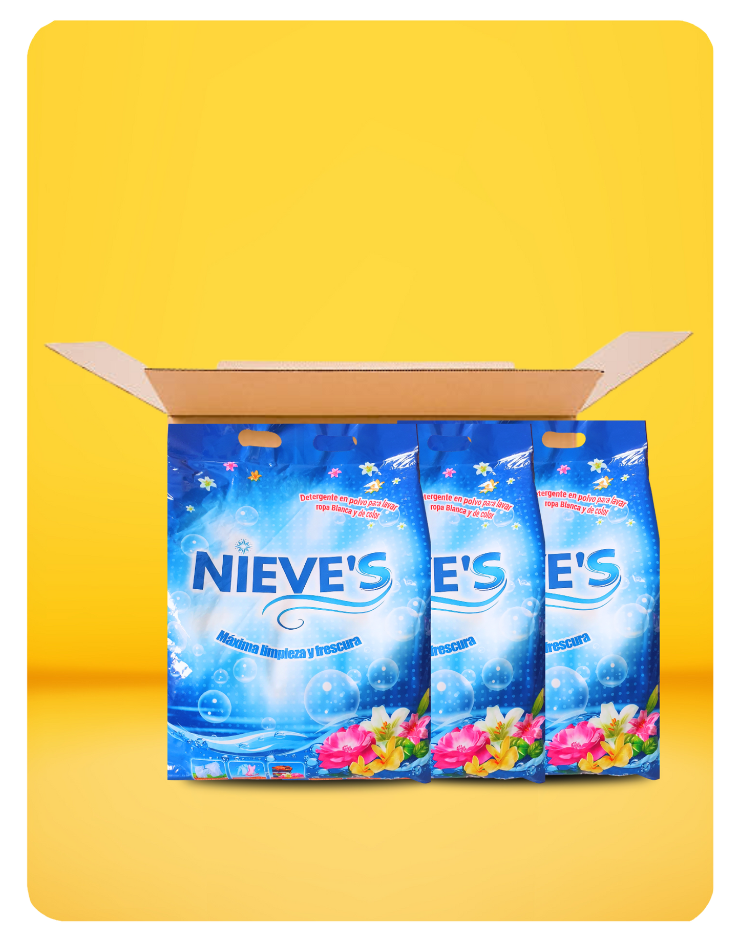 NIEVES - POWDERED DETERGENT - 1KG FLORAL