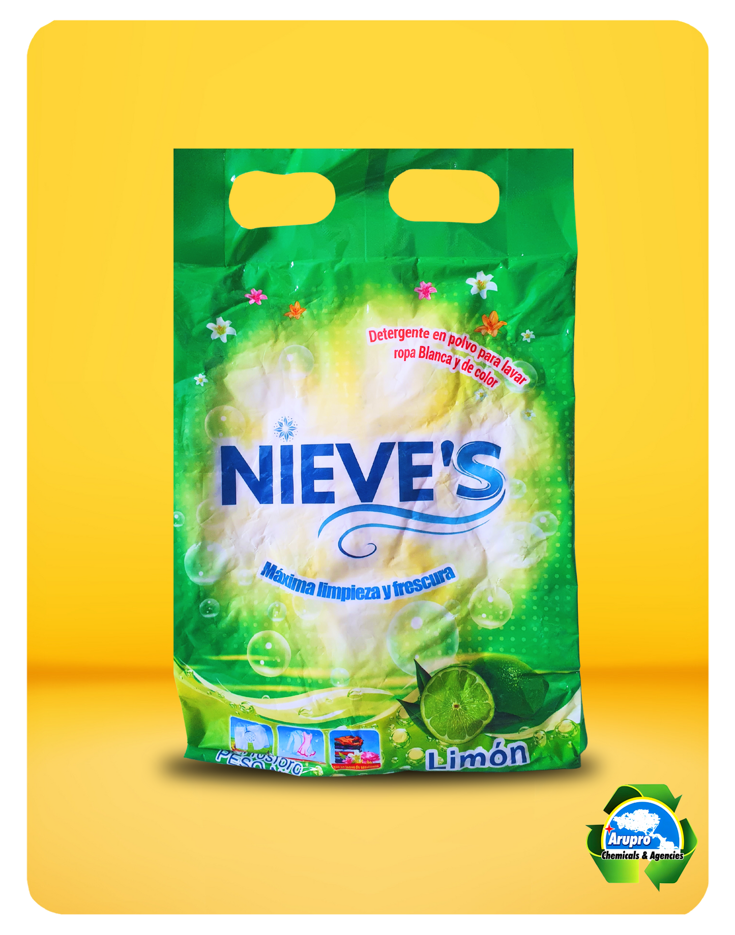 NIEVES - POWDERED DETERGENT - 500G LEMON