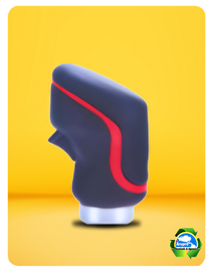 ARUPRO - COVER FOR AUTOMATIC CAR LEVER - BLACK/RED
