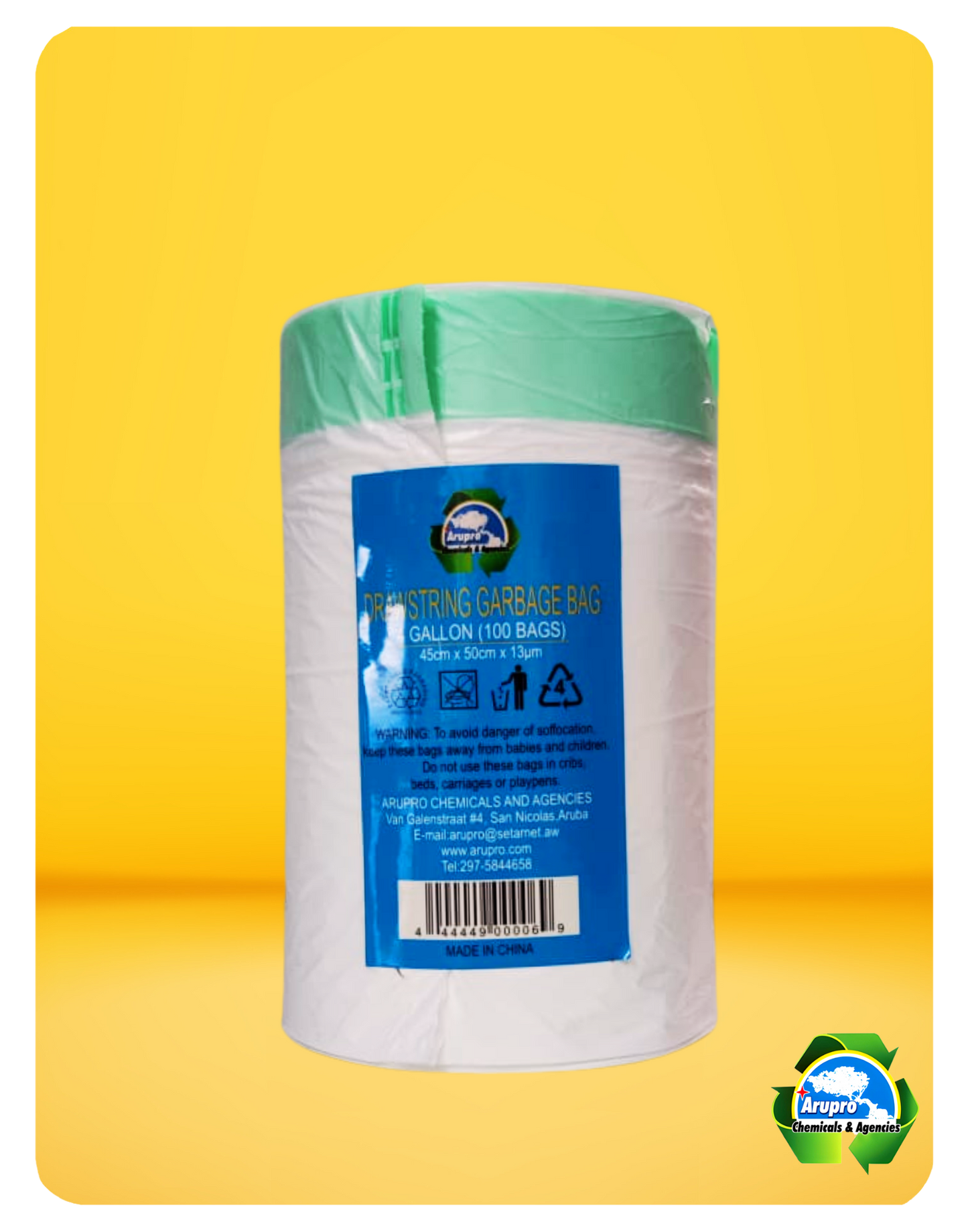 GARBAGE BAG ROLL - 4 GALLON