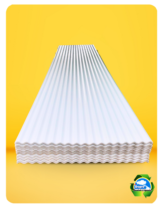 ASA WHITE WAVE ROOFSHEETS - 2.0mm