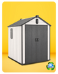 OUTDOOR RESIN STORAGE SHED