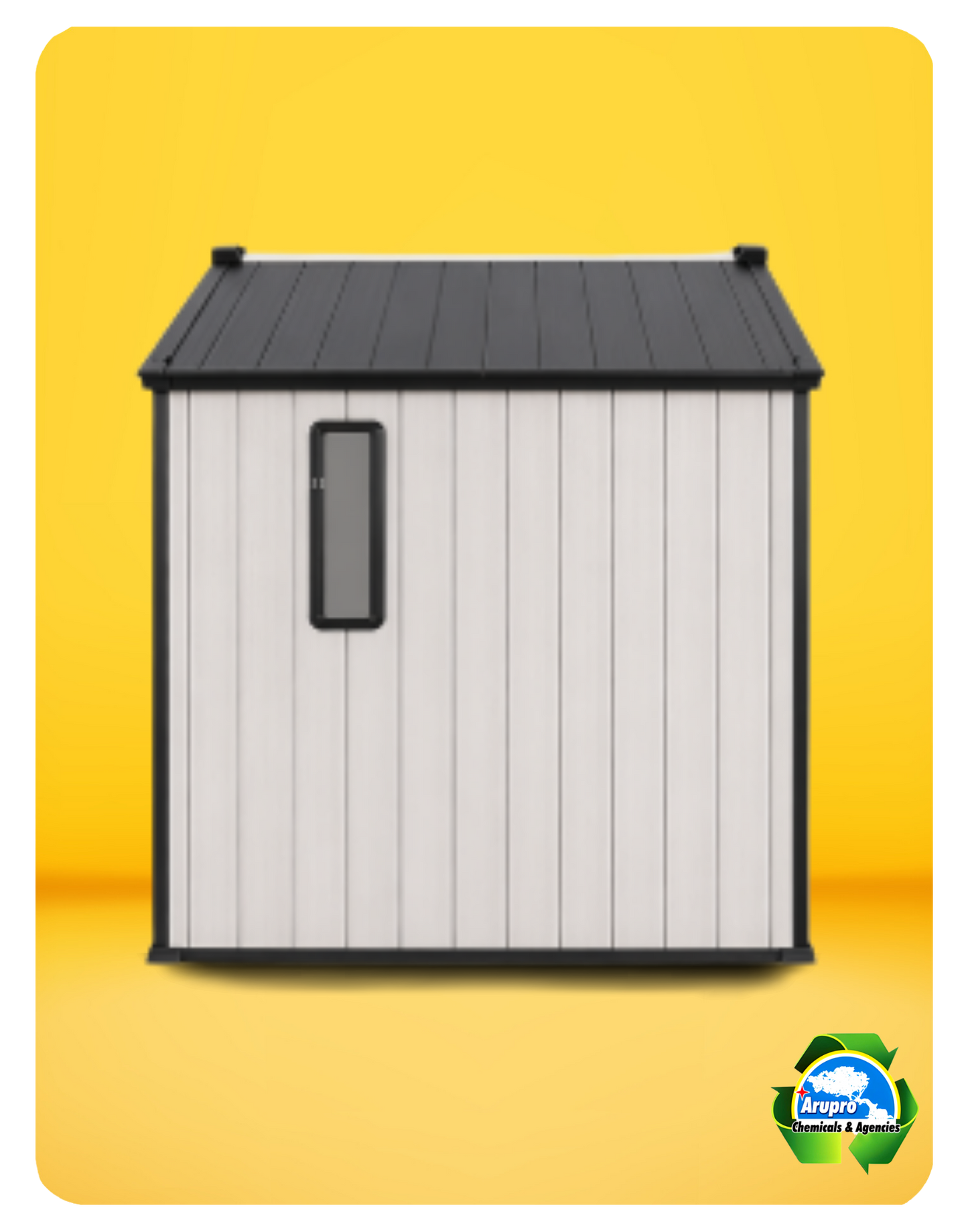OUTDOOR RESIN STORAGE SHED