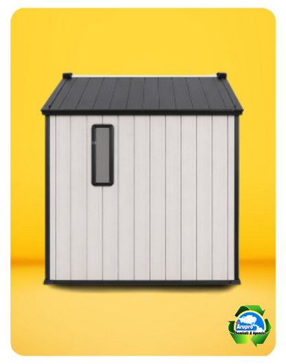 OUTDOOR RESIN STORAGE SHED