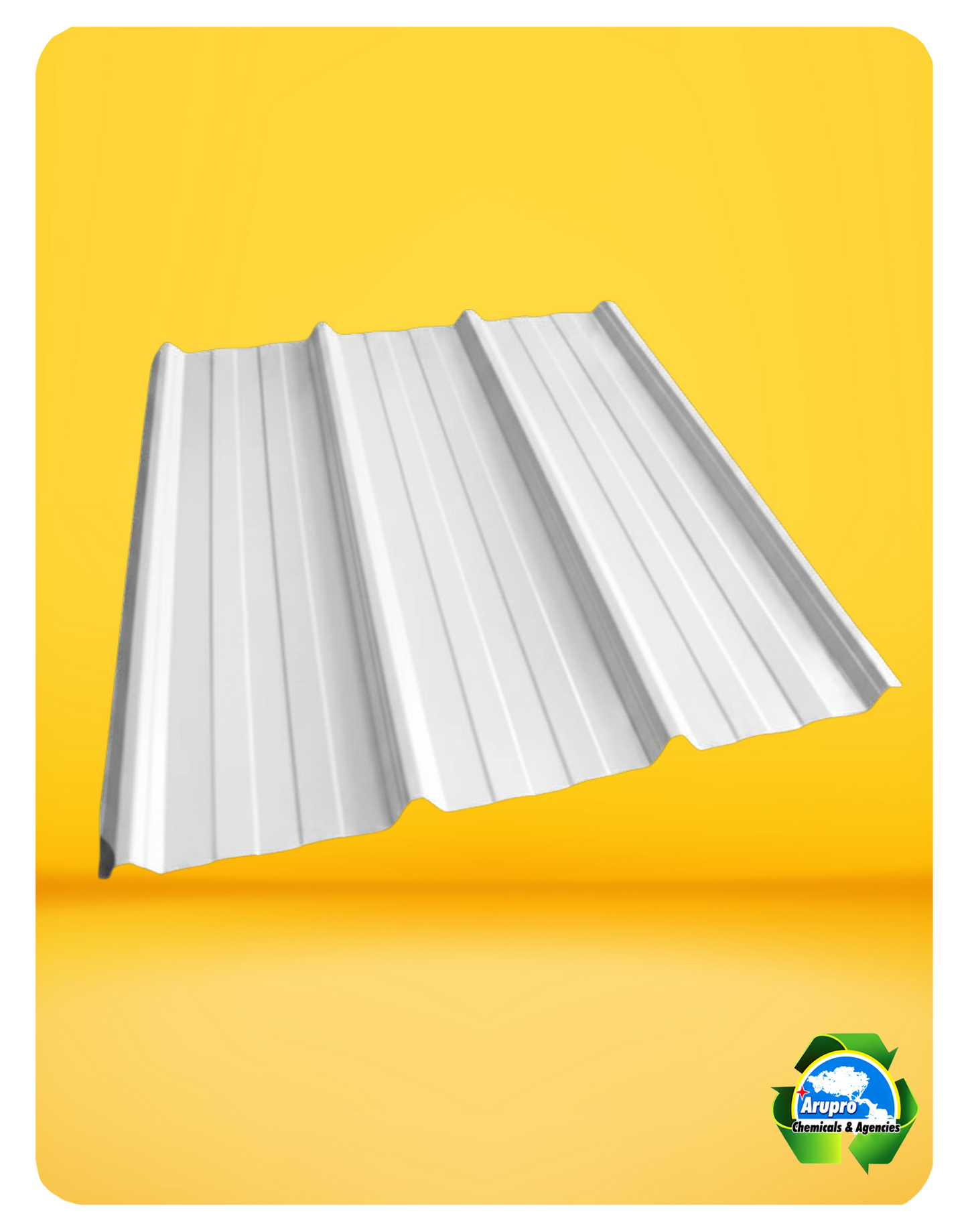 ASA WHITE TRAPEZIUM ROOFSHEETS - 2.0mm