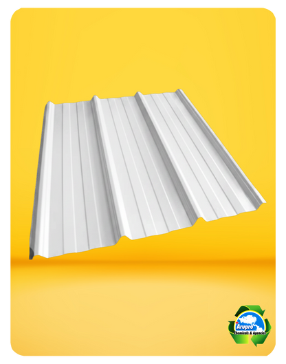 ASA WHITE TRAPEZIUM ROOFSHEETS - 2.0mm