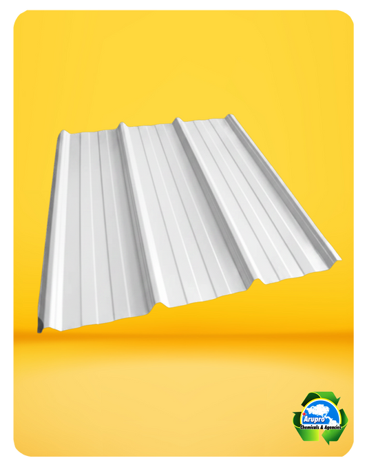 ASA WHITE TRAPEZIUM ROOFSHEETS - 2.0mm